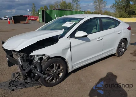 2018 Hyundai Elantra Sel from USA, damaged, VIN 5NPD84LF3JH379470